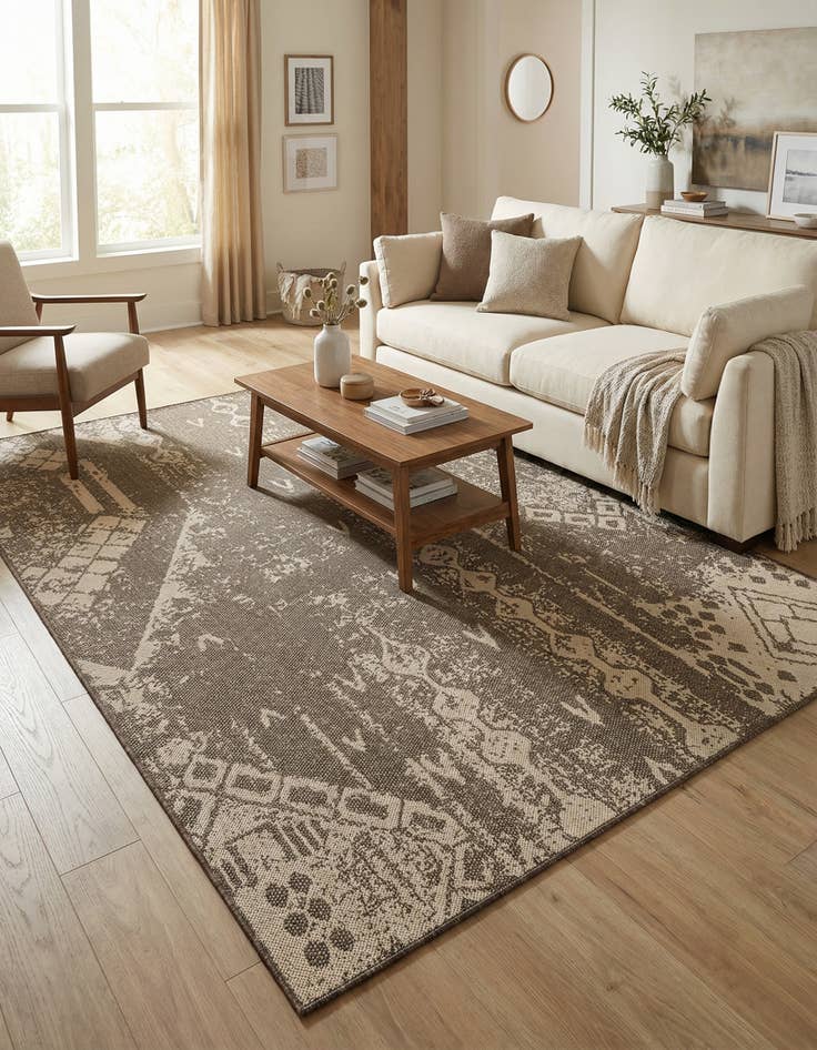 Detail image of 6' 3 x 9' Dunes Rug