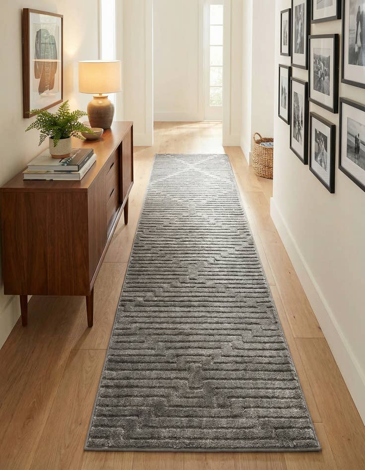 Detail image of 2' x 8' Vogue Geo Runner Rug