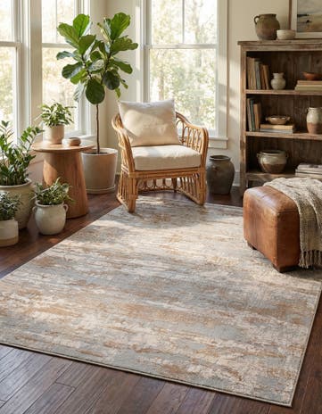 Beige Caspian Rug