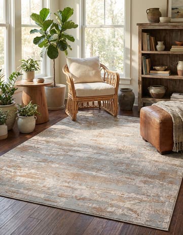 Beige Caspian Rug