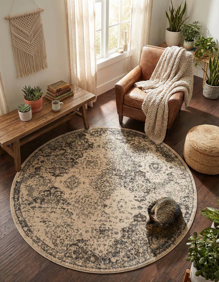 Detail image of 6' x 6' Mojave Round Rug