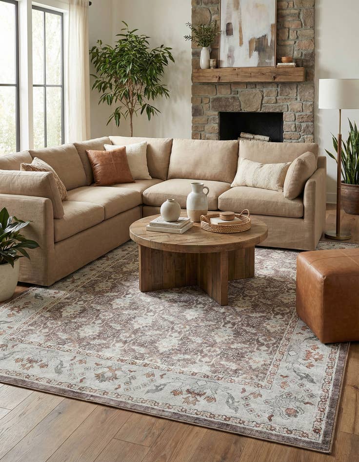 Detail image of  9' 5 x 13' 1 Timeless Rug