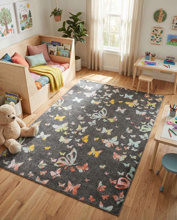 5' 3 x 8' Whimsy Kids Rug