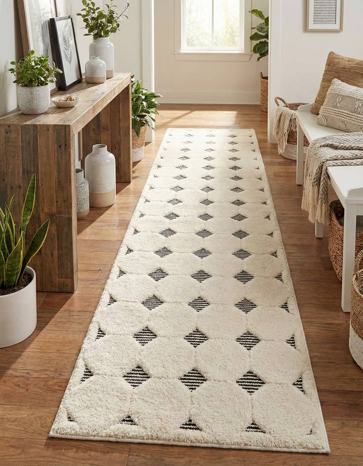 Detail image of 2' 7 x 12' Prismatic Runner Rug