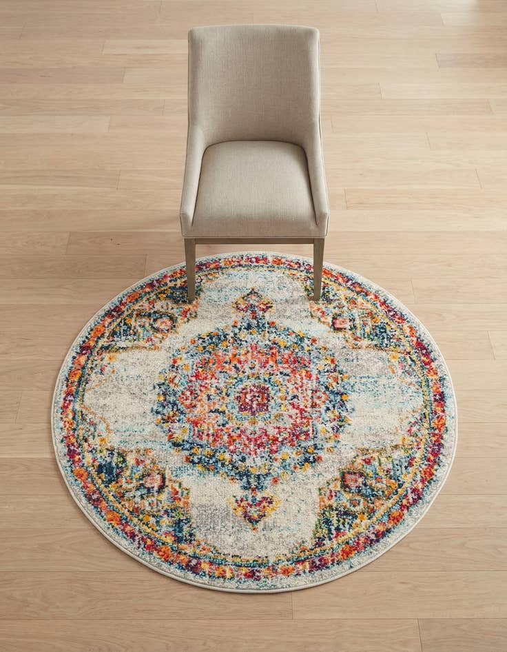 Detail image of 3' x 3' Madeline Round Rug