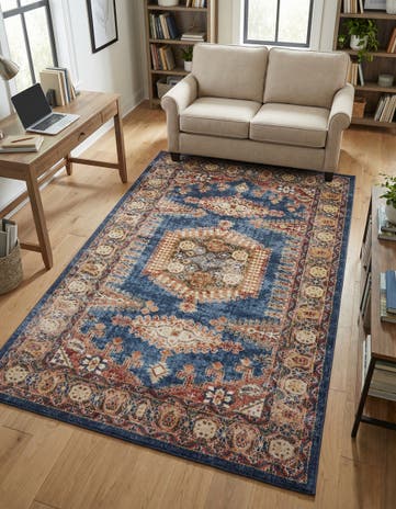 Blue Eden Rug