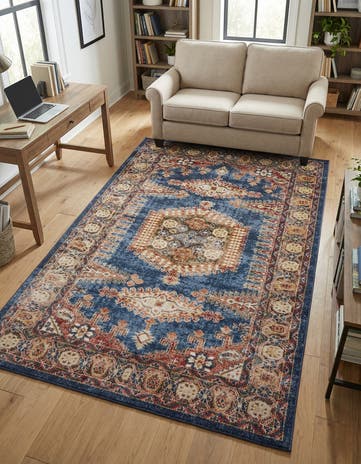 Blue Eden Rug