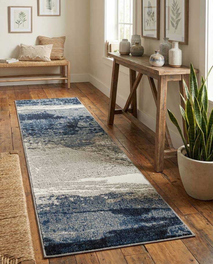 Detailansicht von 60cm x 245cm Oslo Läufer Teppich