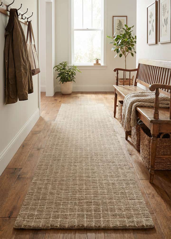 2' 7 x 10' Heritage Line Wool Runner Rug