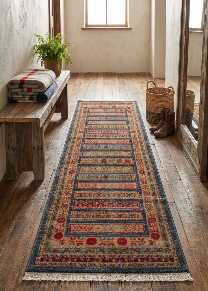 2' x 6' Kashkuli Gabbeh Runner Rug