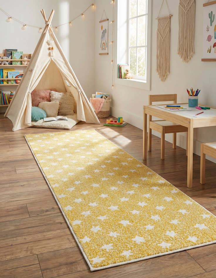Detail image of 2' 2 x 6' Whimsy Kids Runner Rug