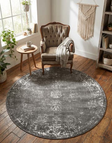 5' 3 x 5' 3 Monte Carlo Round Rug