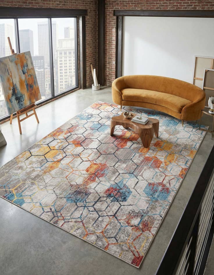 Detail image of 9' x 12' Andromeda Rug