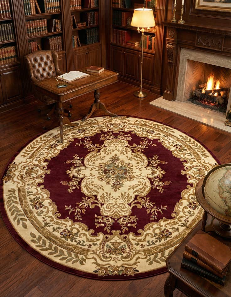 Detail image of 10' x 10' Chateau Round Rug