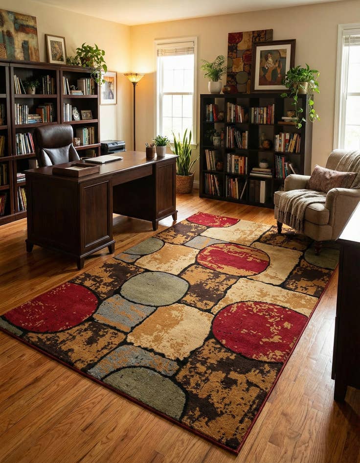 Detail image of 5' 3 x 8' Cafe Rug