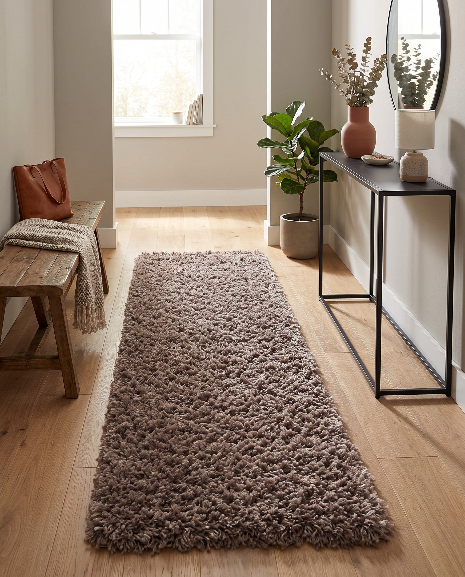 2' x 6' Infinity Shag Runner Rug