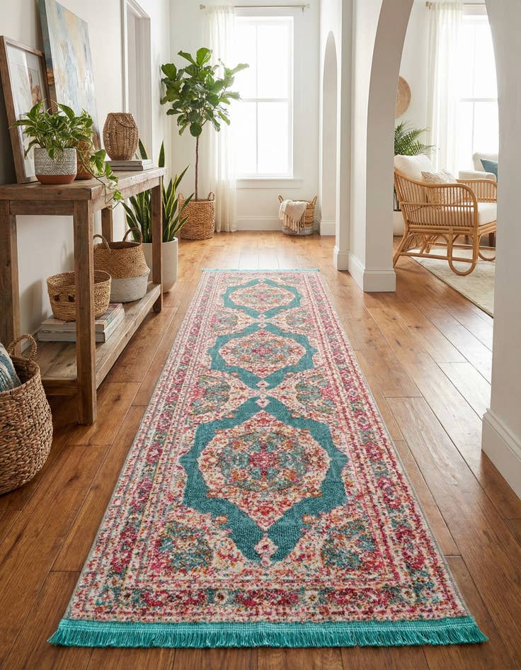 Detail image of 2' 2 x 8' Santiago Runner Rug
