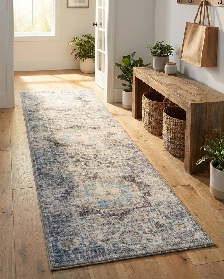 Detail image of 2' x 8' Yara Runner Rug