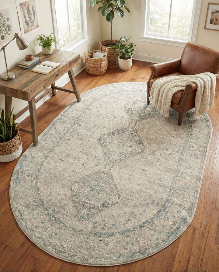 5' 3 x 8' Finsbury Oval Rug