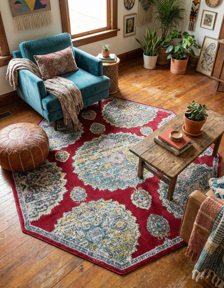 Detail image of  8' 2 x 8' 2 Paragon Octagon Rug