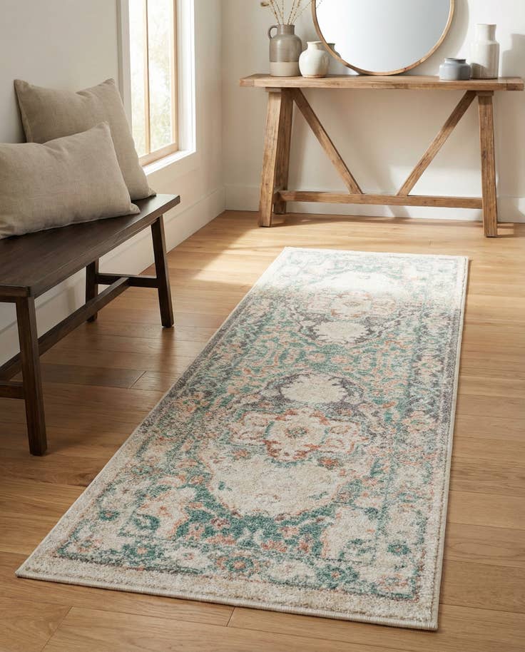 Detail image of 2' x 6' Madeline Vintage Runner Rug