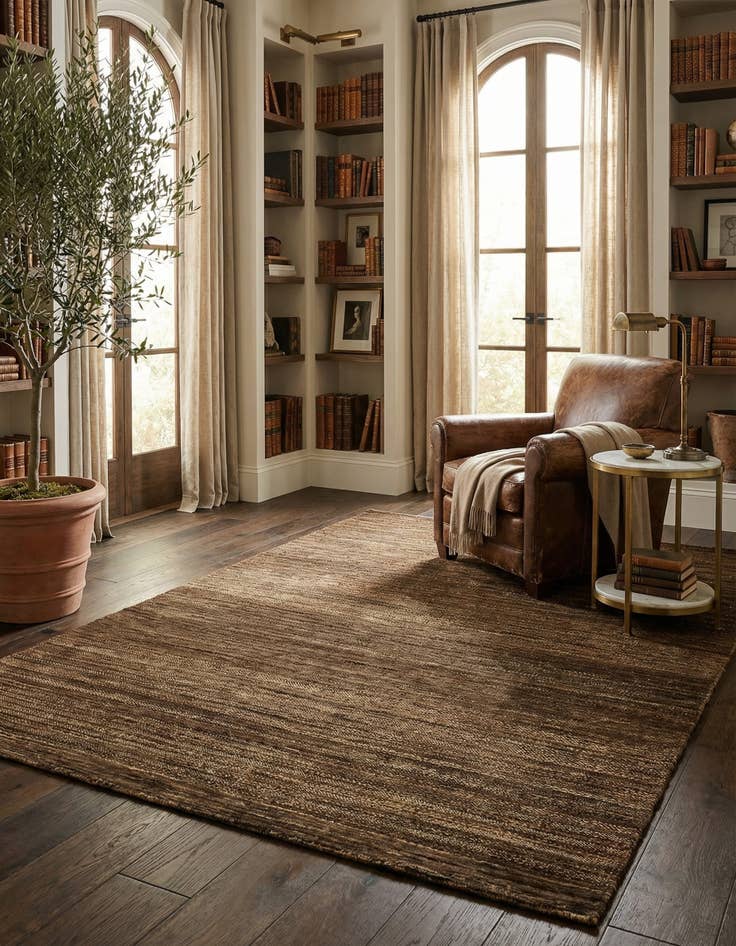 Detail image of 5' x 6' 9 Juma Wool Rug