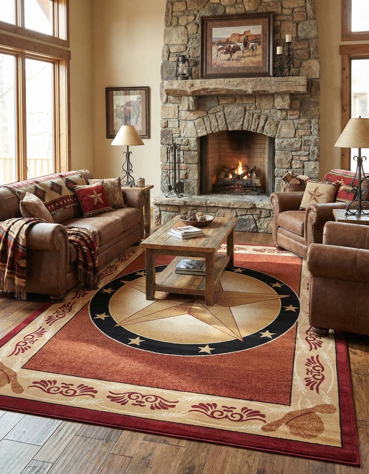 Detail image of 9' x 12' Pioneer Rug