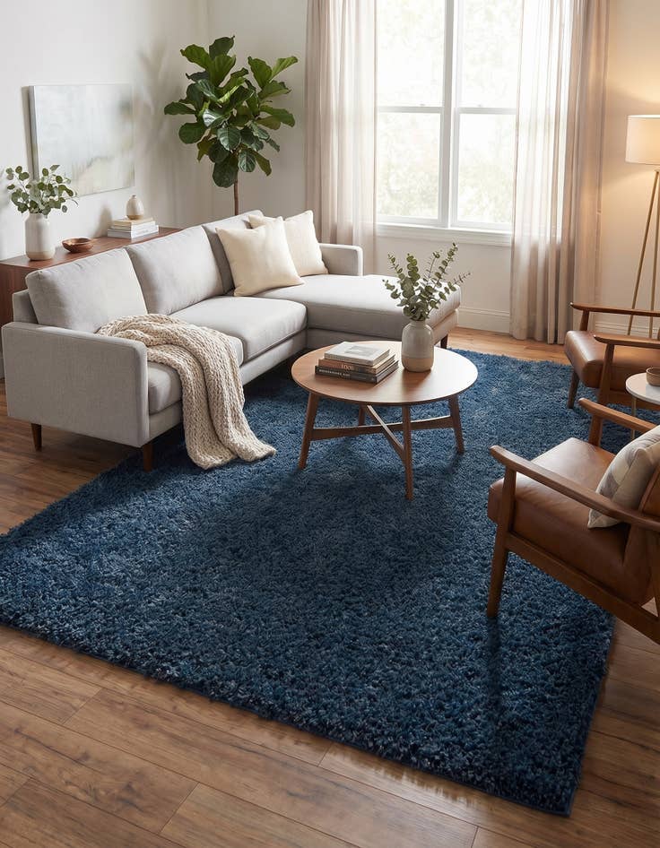 Detail image of 9' x 12' Zermatt Shag Rug