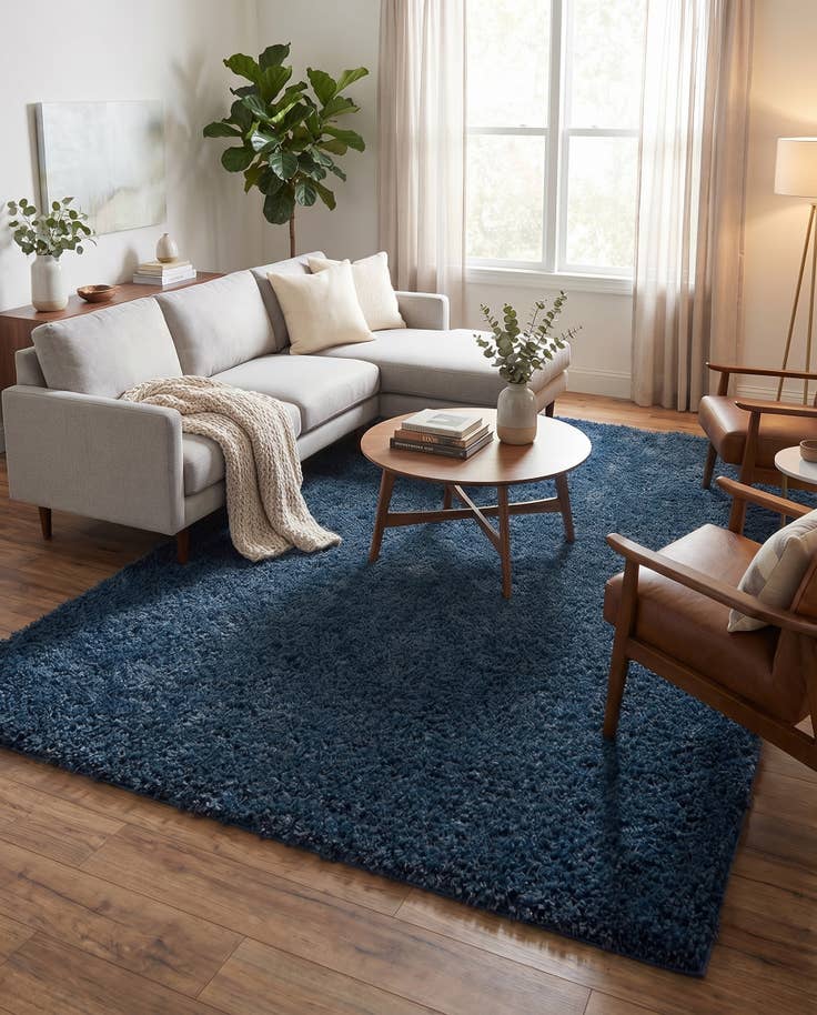 Detail image of 9' x 12' Zermatt Shag Rug