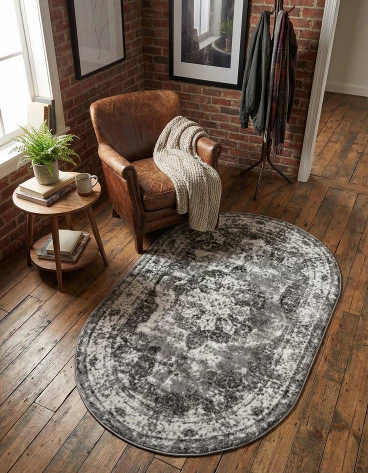 Detail image of  3' x 5' 3 Monte Carlo Oval Rug