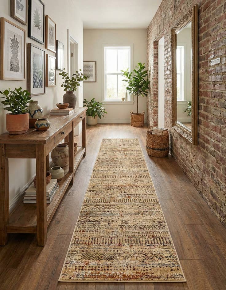 Detail image of 2' 2 x 12' Saturn Runner Rug