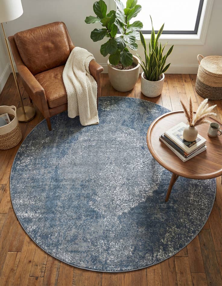 Detail image of 7' x 7' Oregon Round Rug