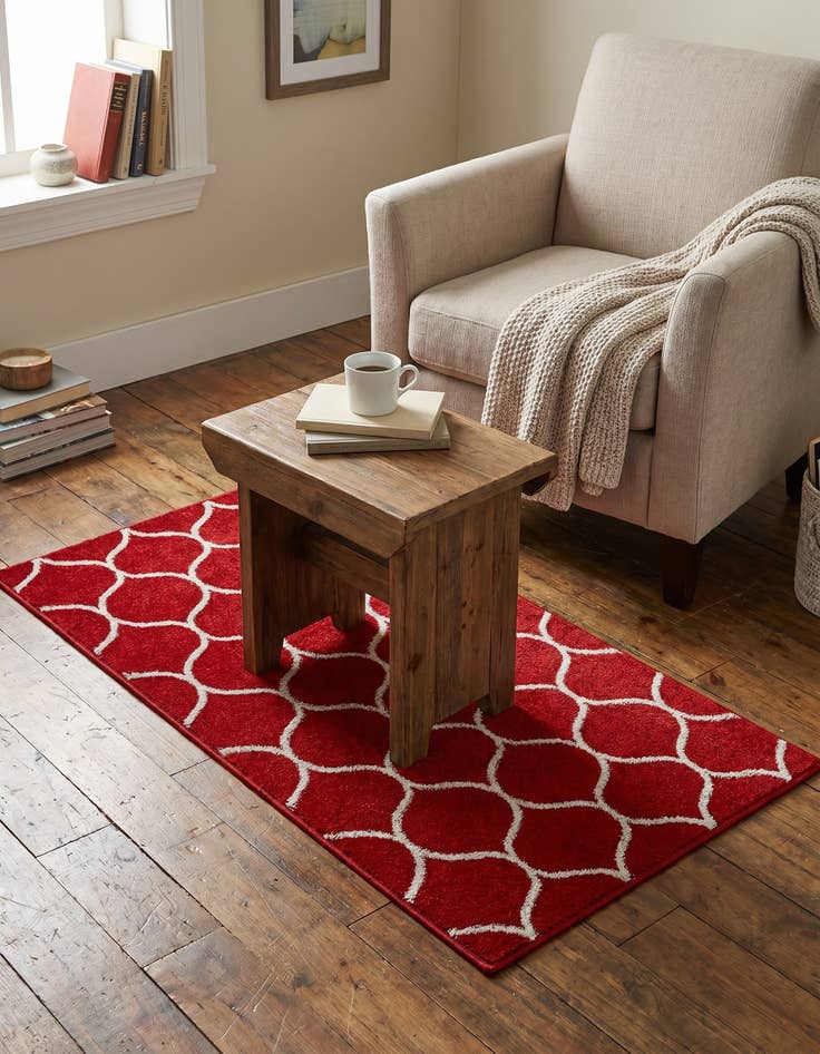 Detail image of 3' x 5' 3 Trellis Frieze Rug