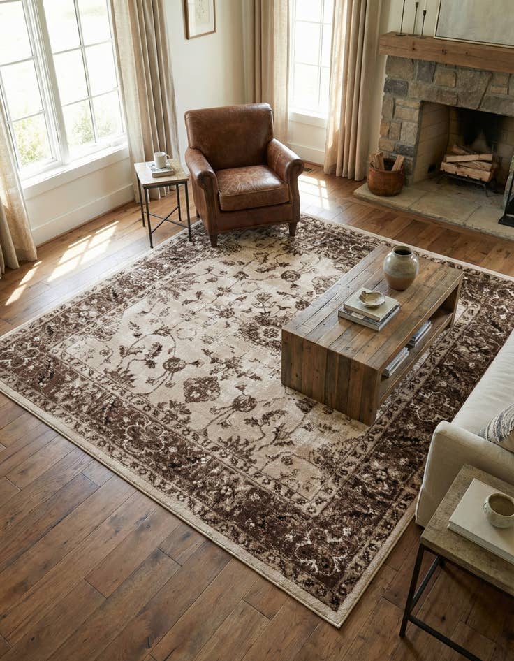 Detail image of 8' x 8' Himalaya Square Rug