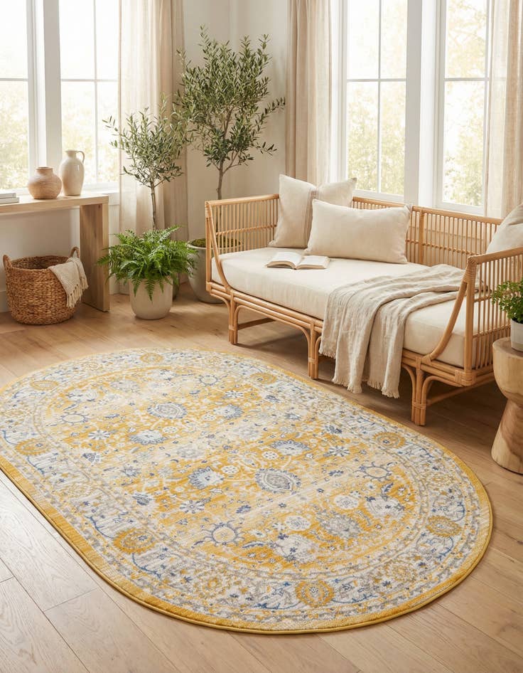 Detail image of 5' x 8' Whitney Oval Rug