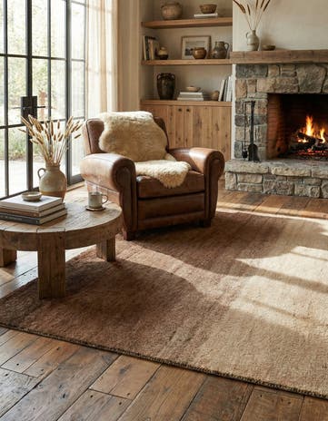 4' 10 x 6' 7 Hand Knotted Kashkuli Gabbeh Wool Rug