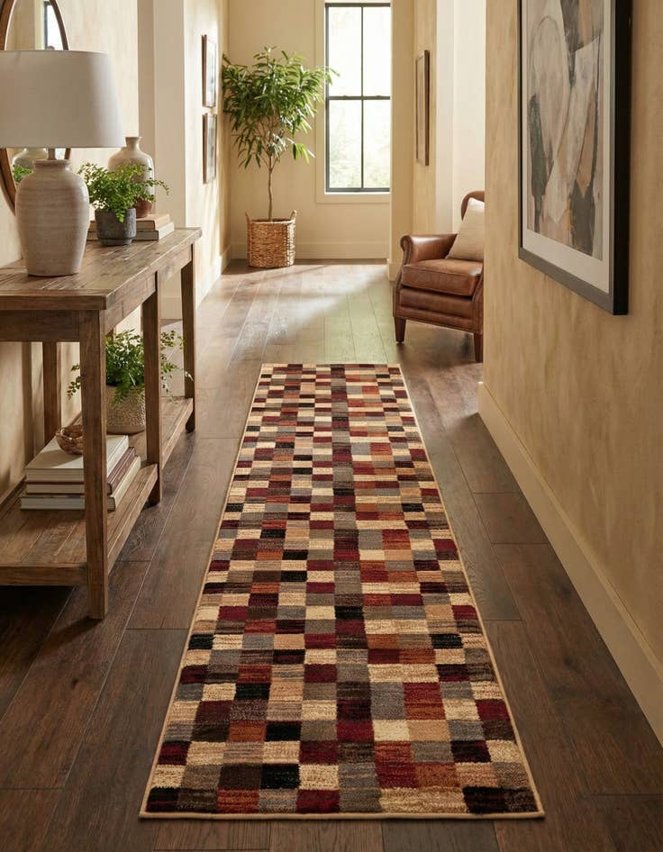 Detail image of 2' 2 x 10' Coffee Shop Runner Rug