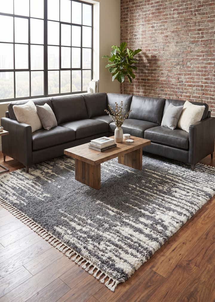 10' x 10' Serenity Shag Square Rug
