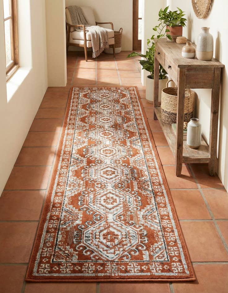 Detail image of 2' x 7' 1 Charlotte Runner Rug