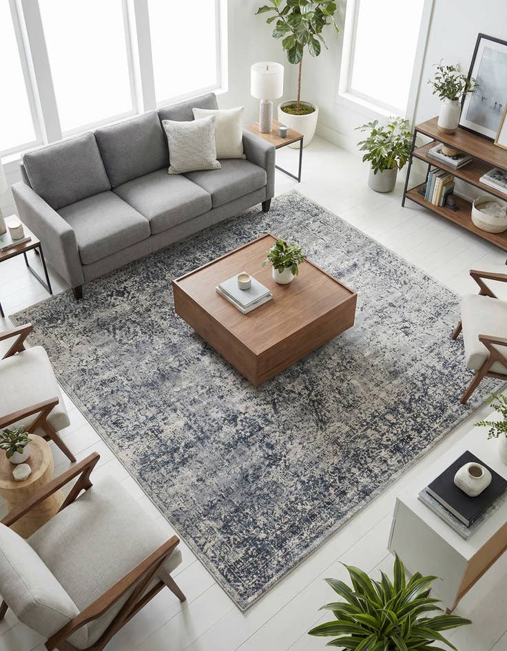 Detail image of 7' x 7' Eliza Square Rug