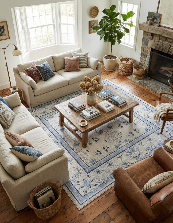 Detail image of 10' x 10' Vista Square Rug