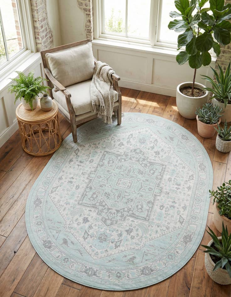 Detail image of 8' x 10' Whitney Oval Rug