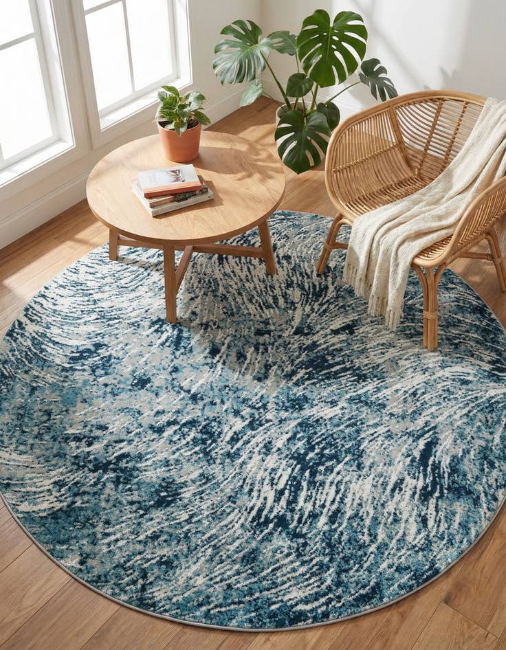 Detail image of 7' x 7' Oasis Round Rug