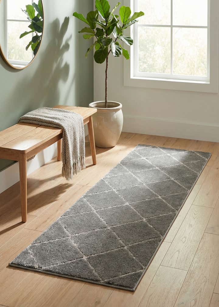 2' x 6' Vogue Geo Runner Rug