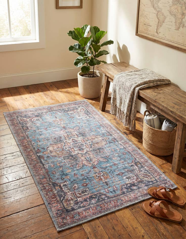Detail image of 2' x 3' Washable Maahru Rug
