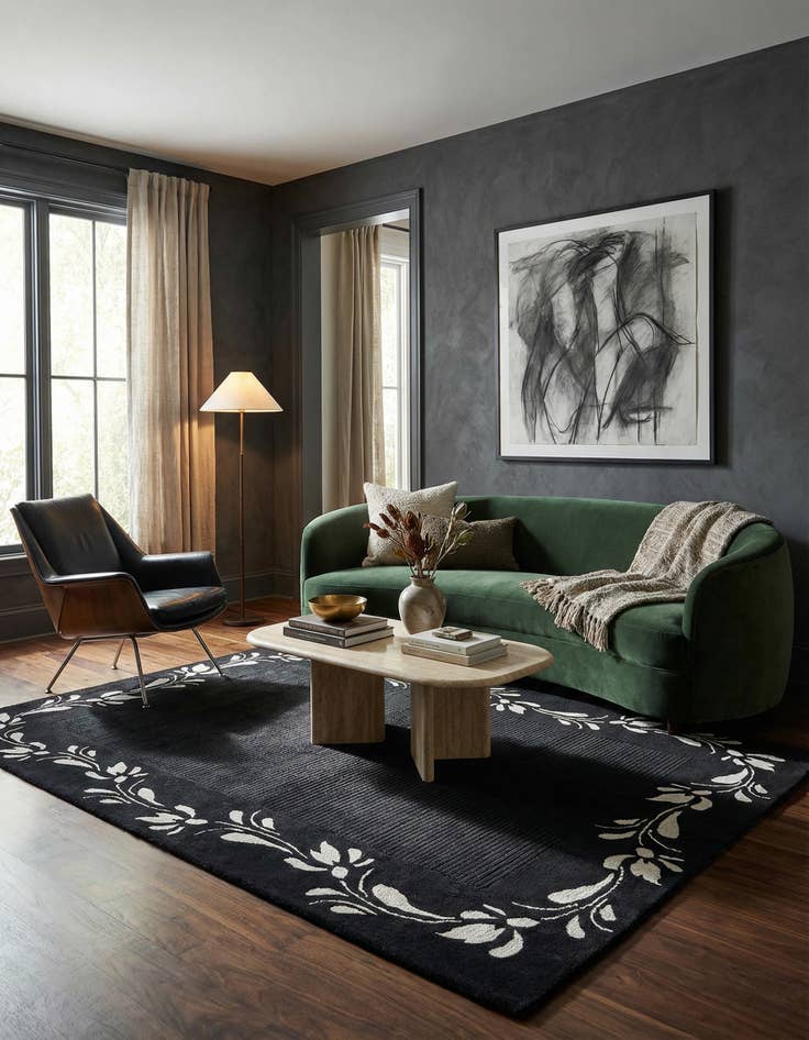 Detail image of 4' x 6' Darya Rug