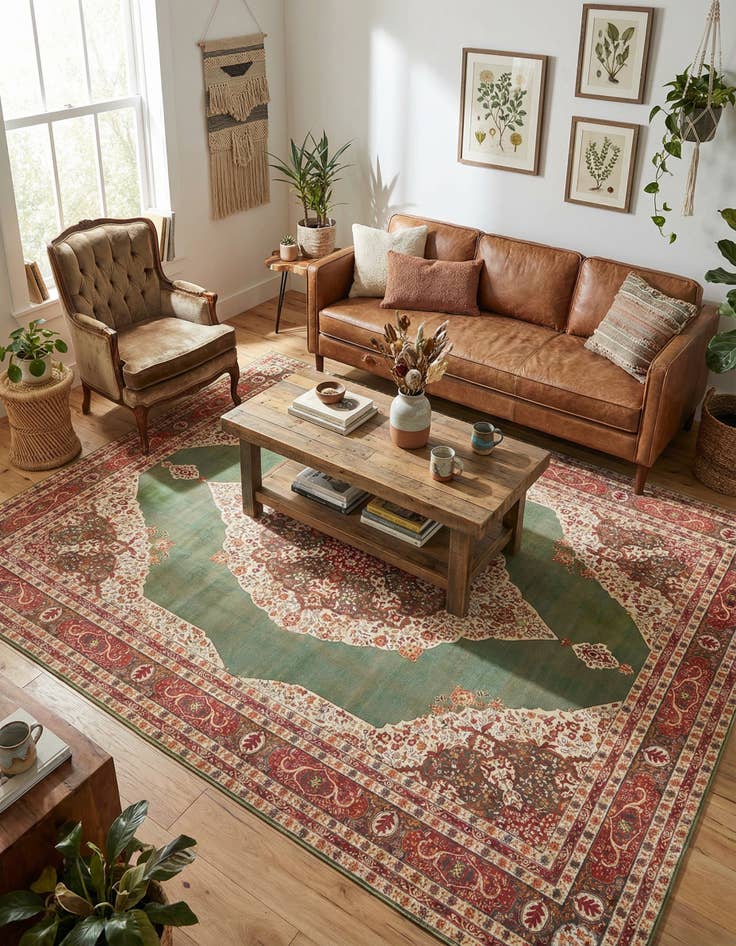 Detail image of 8' x 10' Santiago Rug