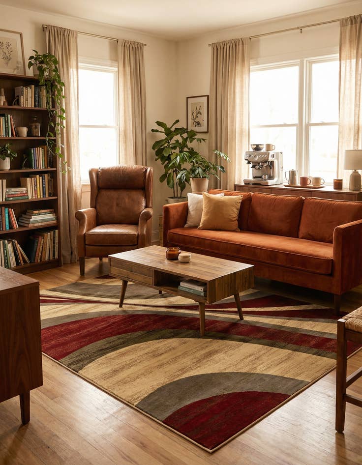 Detail image of 7' 10 x 10' Cafe Rug