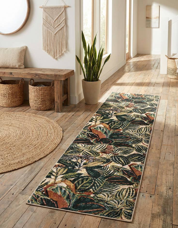 Detail image of 2' x 6' Blossom Runner Rug