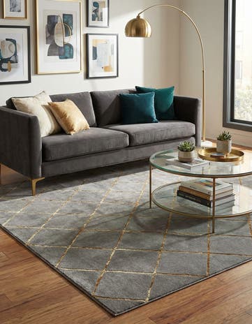 7' 10 x 7' 10 Vogue Geo Square Rug